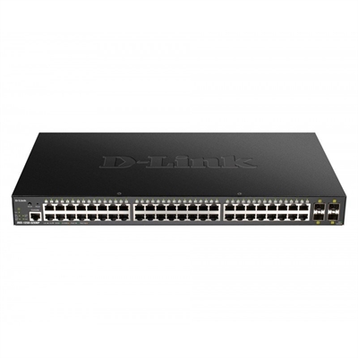 D Link Dgs 1250 52xmpe Switch 48xg Poe 4x10g Sfp 